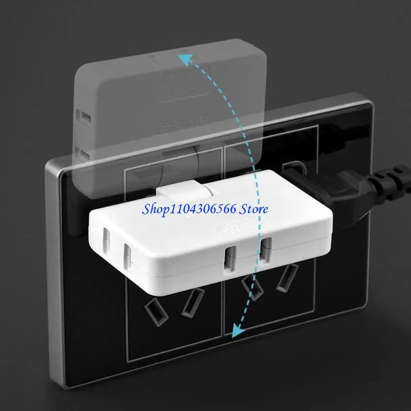 Male to Female Wall Plug Extender Adapter – 2 Pin, 1500W Wall Plug Adapter HIP