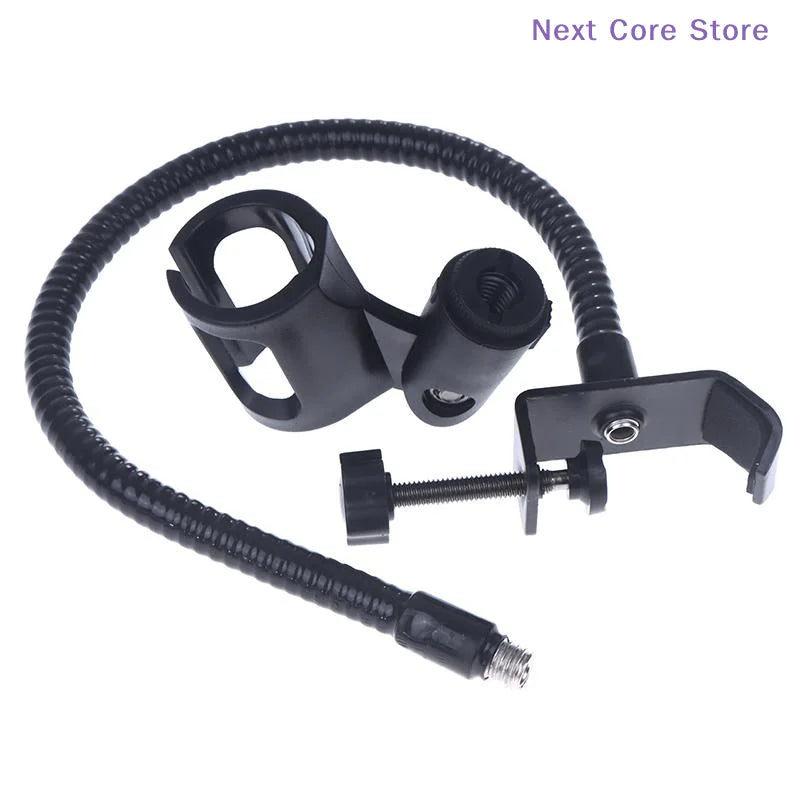 360° Flexible Gooseneck Mic Stand with Metal Table Clamp Microphone Stand HIP