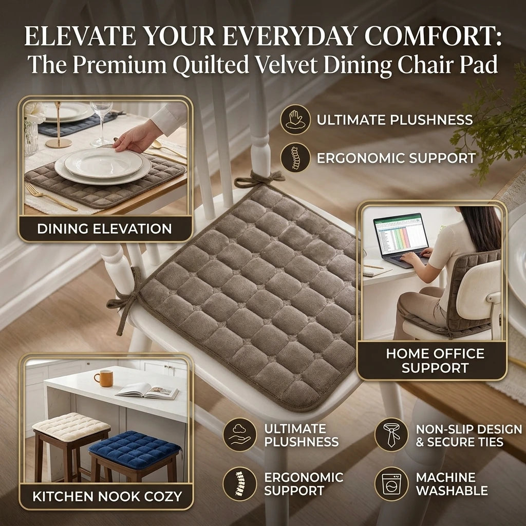 Durable 45x45cm Seat Cushion Plus Velvet Non Slip Car Seat Pad Flannel Square Student Chair Pad Office Home Decor DropShipping HIP