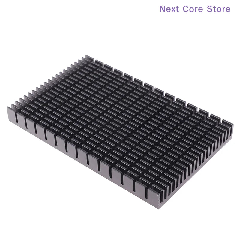 Aluminum Heatsink Plate 150×93×15mm – Black Radiator Aluminum Heatsink Plate HIP