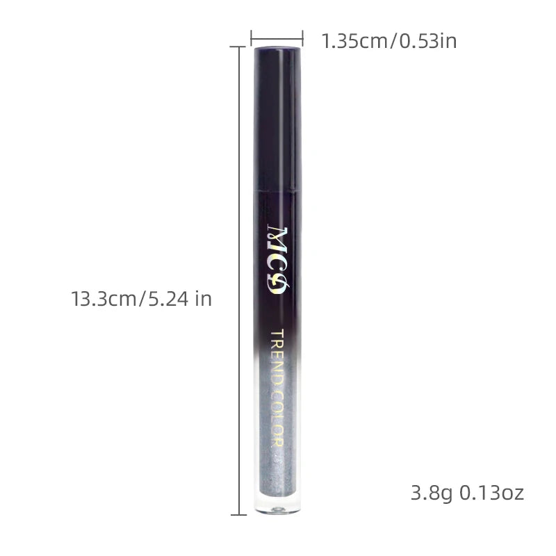 13-Shade Waterproof Liquid Eyeshadow Palette - High Shine Long-Lasting & Smudge-Proof Makeup Set for Glamourous Looks glitter HIP