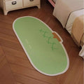 Soft Bedroom Rug – Strawberry & Green Apple Pattern Mat Decorative Area Rug HIP GU5806-YD Custom Inquiry
