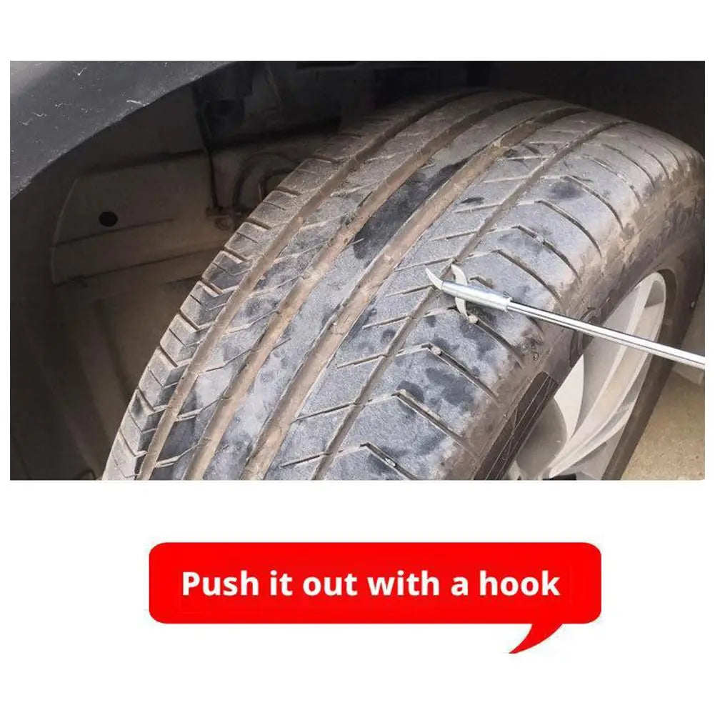 Car Tire Cleaning Hook Stone Cleaning Tool Car Tire Groove Broken Stone Cleaner Tire Cleaning Tool Car Repair Tool Accessories HIP