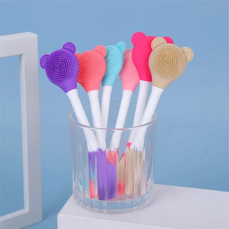 Silicone Face Mask Brush & Spatula – Double-Ended Applicator Face Mask Applicator HIP