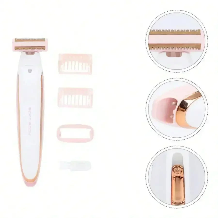 Electric Women's Shaver – Legs, Underarm & Facial Trimmer Women's Electric Shaver HIP