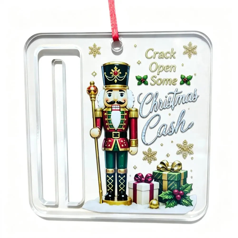 Cute Multi Style Wallet Christmas Decorations Hanging Acrylic Christmas Tree Decor Christmas Party Decorations New Year Gifts HIP Knight