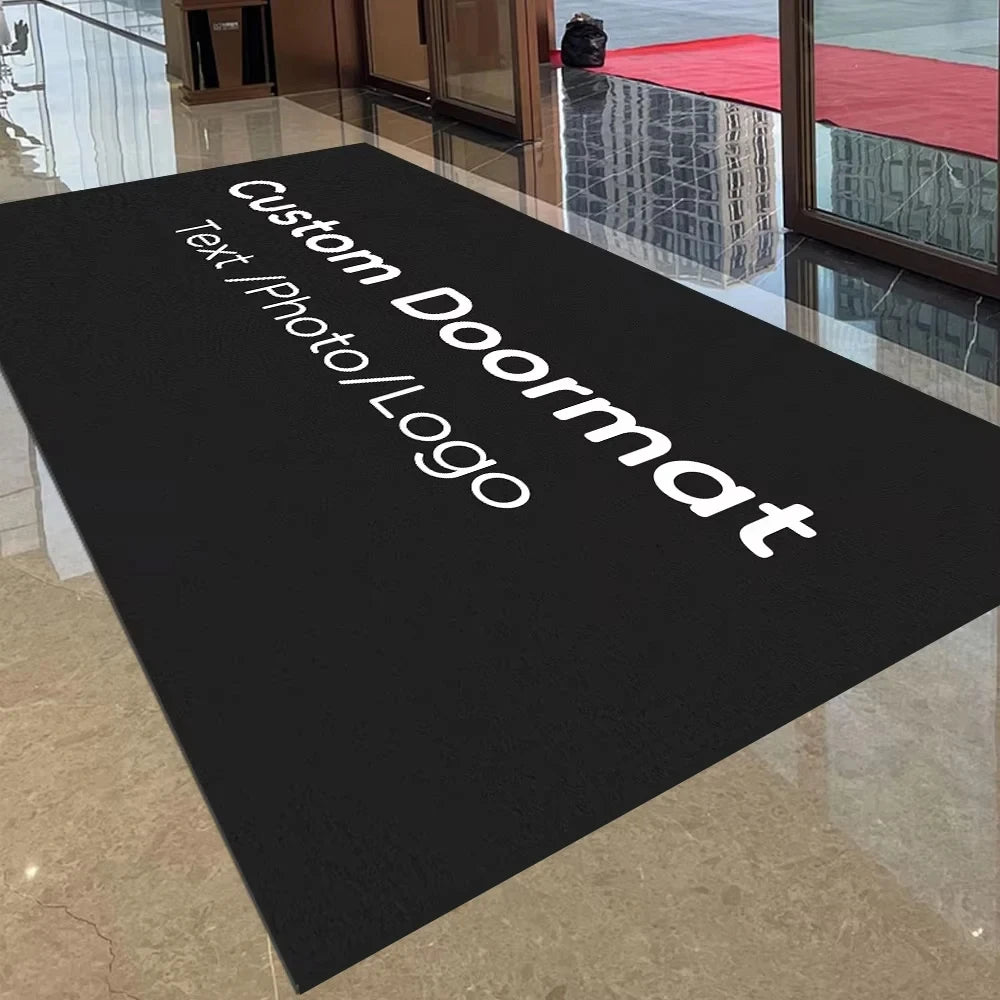 Custom Logo Commercial Entrance Doormat – Non-Slip Floor Mat Custom Logo Doormat HIP