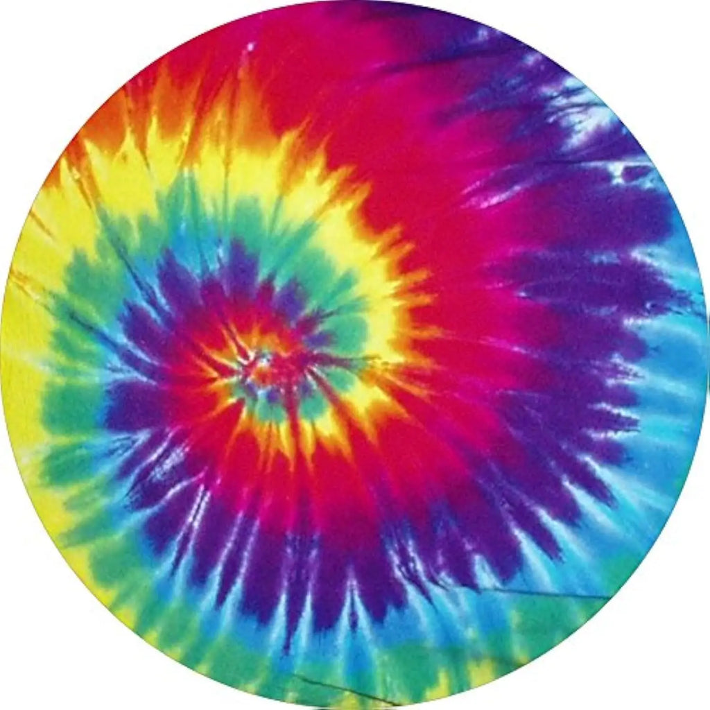 Tie Dye Spare Tire Cover – Polyester Wheel Protector SUV Spare Tire Cover HIP Acquiesce 14 in