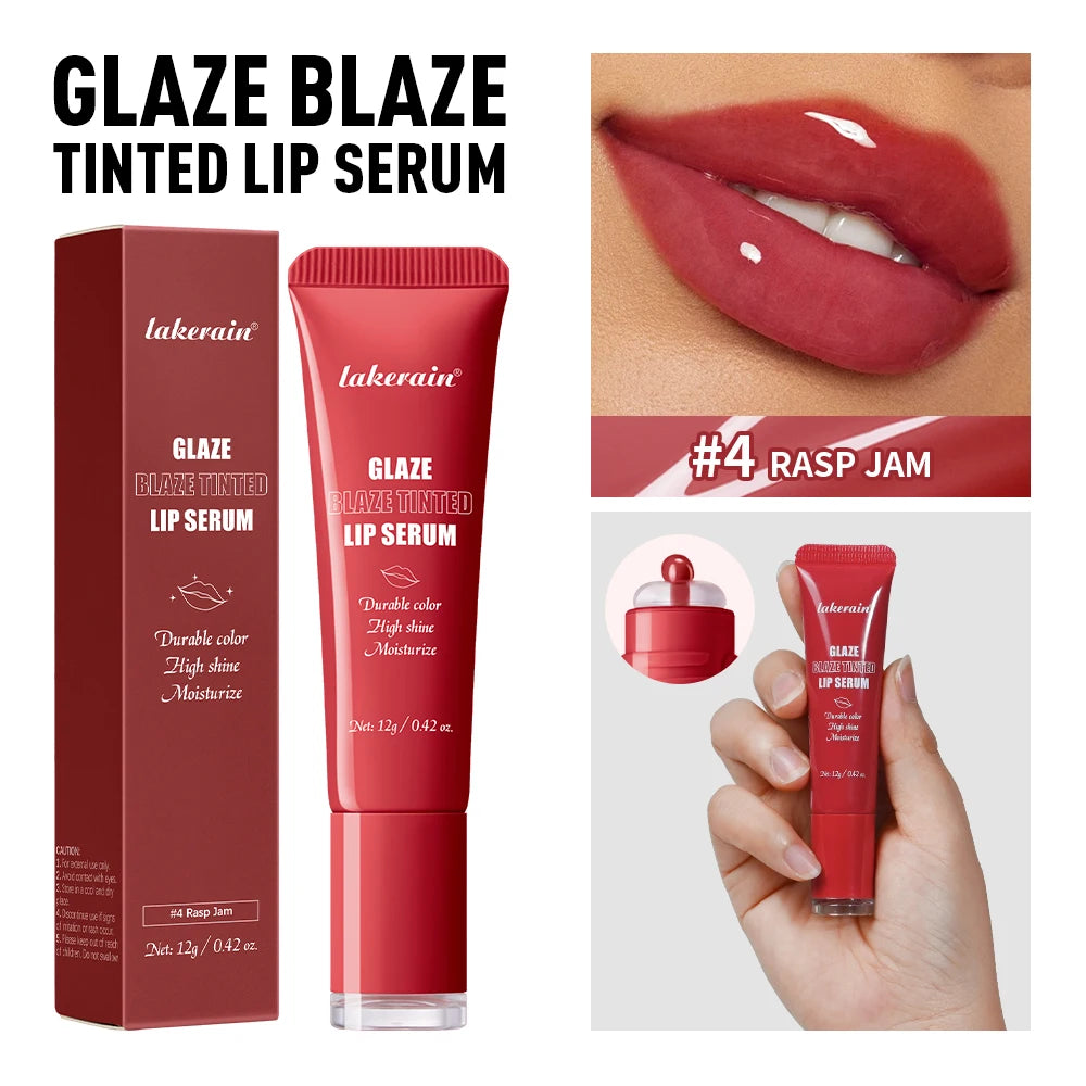 Lip Gloss Lip Glowy Balm Nourishing Tinted Moisturizer Repairing Lip Tint Glow Liquid Lips Gel Hydrating Lips Care HIP