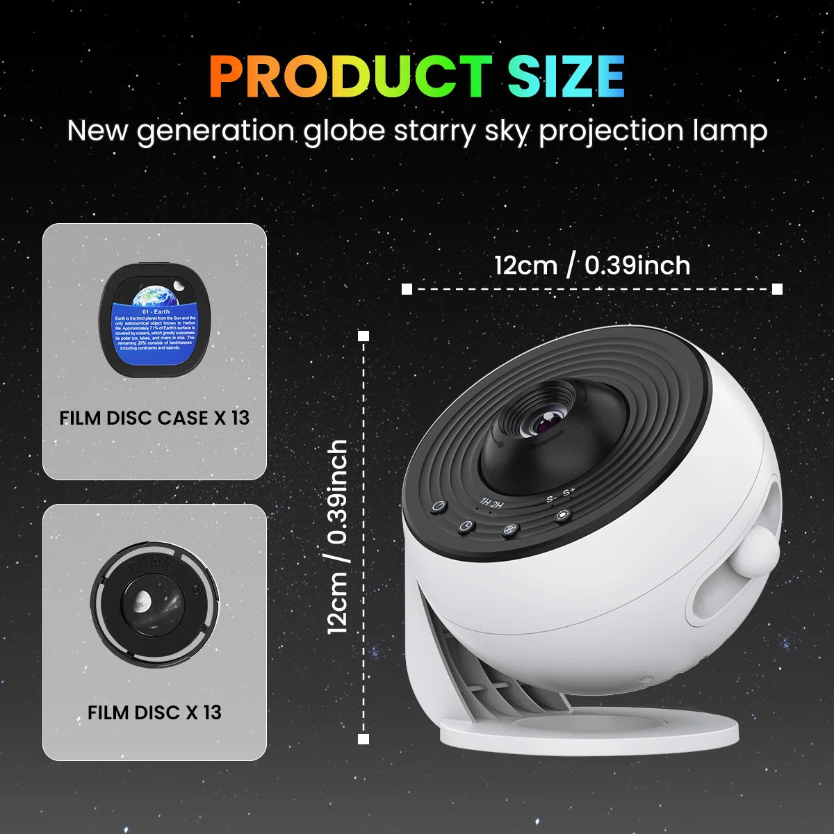 13 in 1 Star Projector, Planetarium Galaxy Projector for Bedroom, Aurora Projector, Night Light Projector for Kids Adults HIP pro version white USB Plug