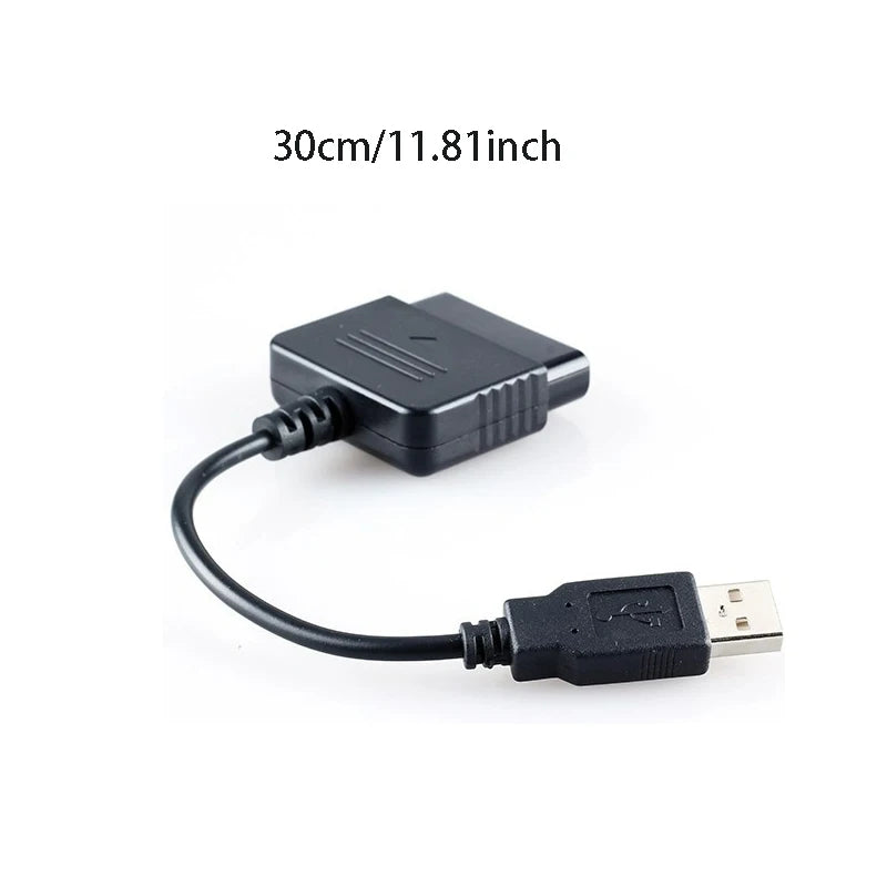 PS2 to PS3 & PC USB Controller Converter Adapter Cable Controller Adapter Cable HIP