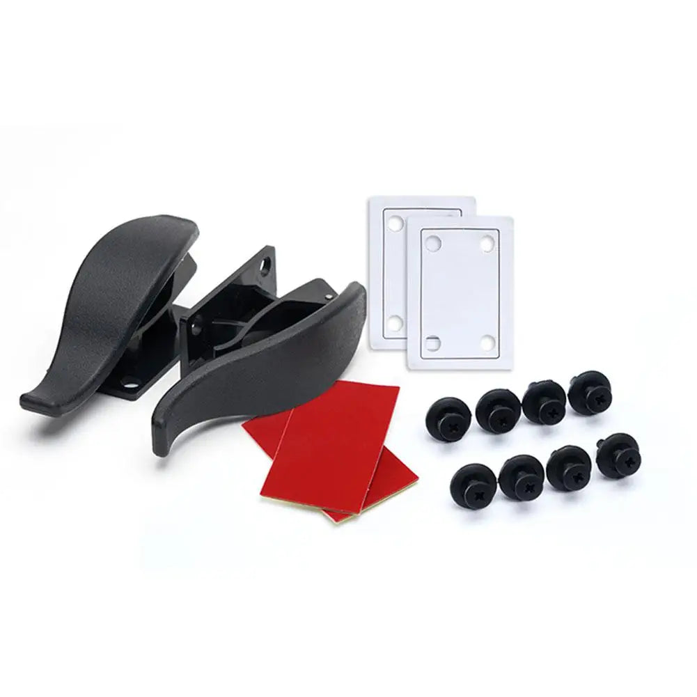 2pcs Multi-purpose Car Trunk Umbrella Fixing Bracket Plastic Clip Clothes Hanger Seat Back Hook Car Interior Accessories HIP A
