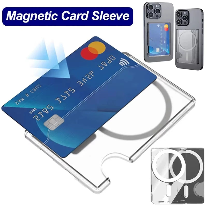 Magnetic Wallet & Phone Case Clear Storage Box | MagSafe Phone Case Storage Box HIP