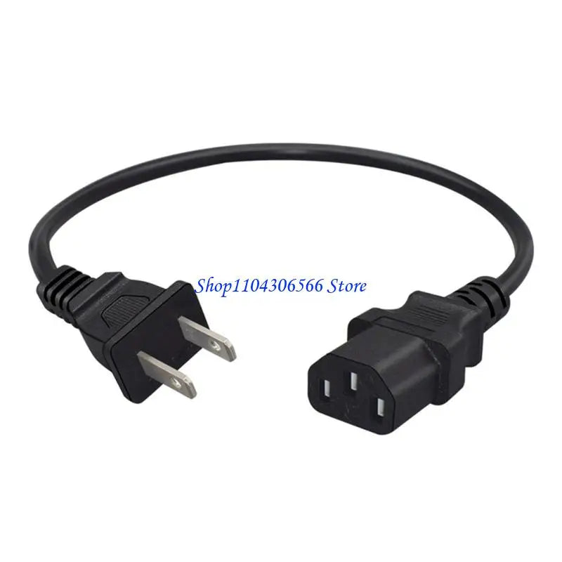 NEMA 1-15P to IEC320 C13 Power Cord – 40cm Short Cable Power Cord HIP