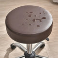 PU Leather Round Bar Stool Cover – Waterproof & Dustproof Stool Seat Cover HIP Coffee