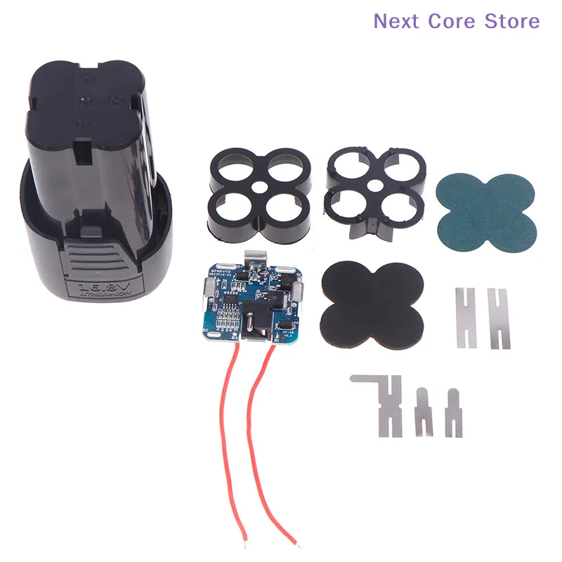 18650 Li-ion Battery Case & Protection Board for Drills Battery Case & Board HIP