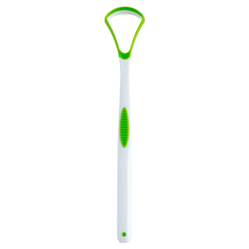 Reusable Tongue Scraper & Mouth Brush | Fresh Breath Kit Tongue Scraper HIP C759-Green-1 pc