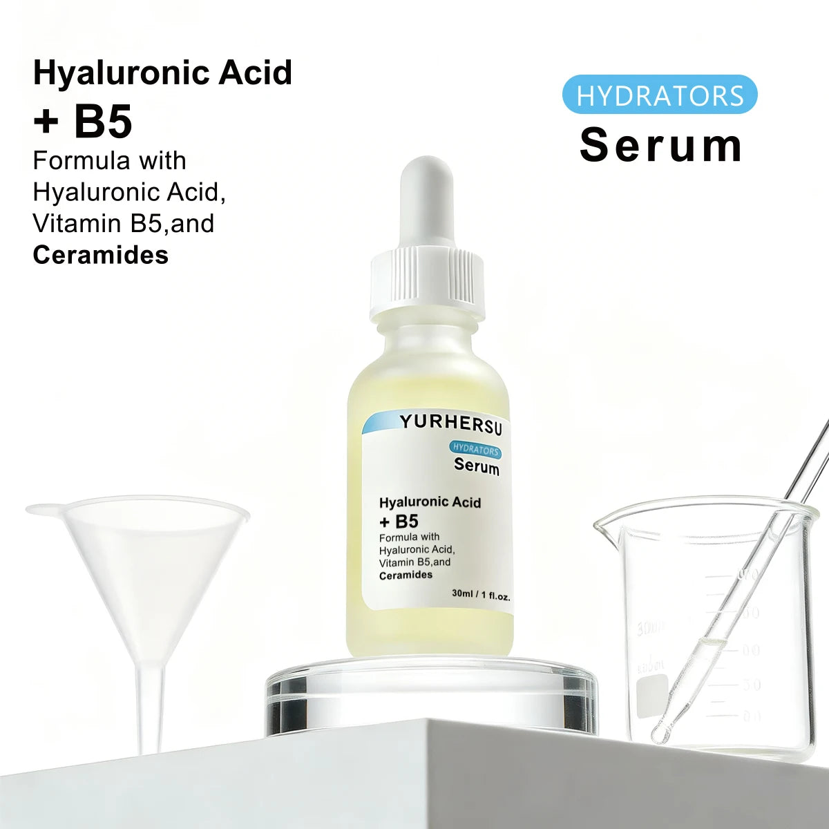 Hyaluronic Acid 2% + B5 Serum | Deep Hydration & Barrier Repair Hydrating Face Serum HIP