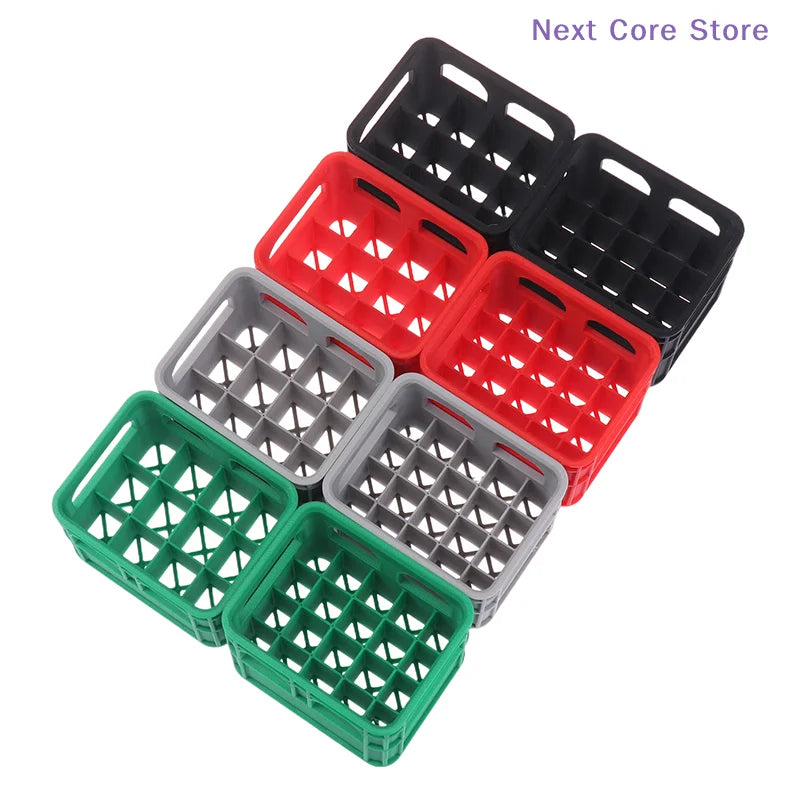 3D Beer Crate Battery Storage Box – Stackable AA & AAA Battery Storage Box HIP