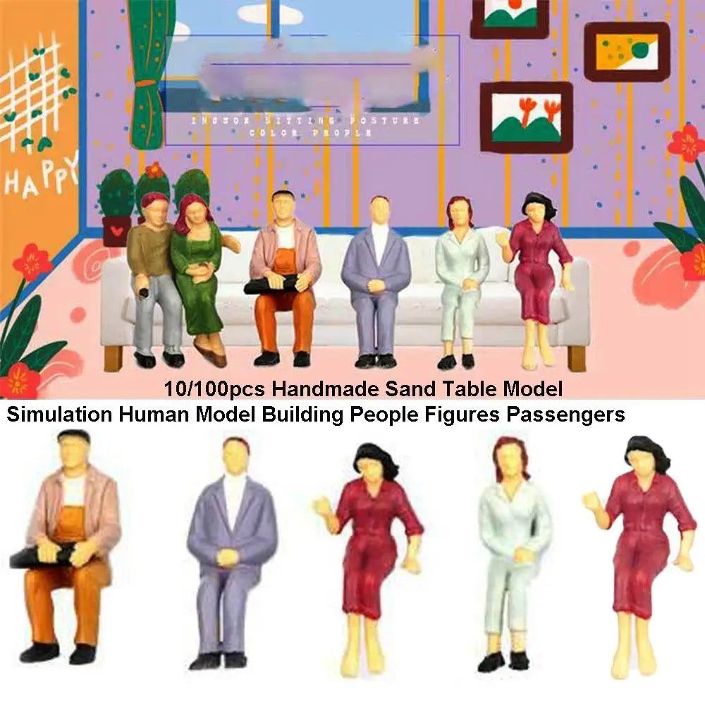 Scale Model People Figures 1:25–1:200 | ABS Miniatures Scale Model Figures HIP