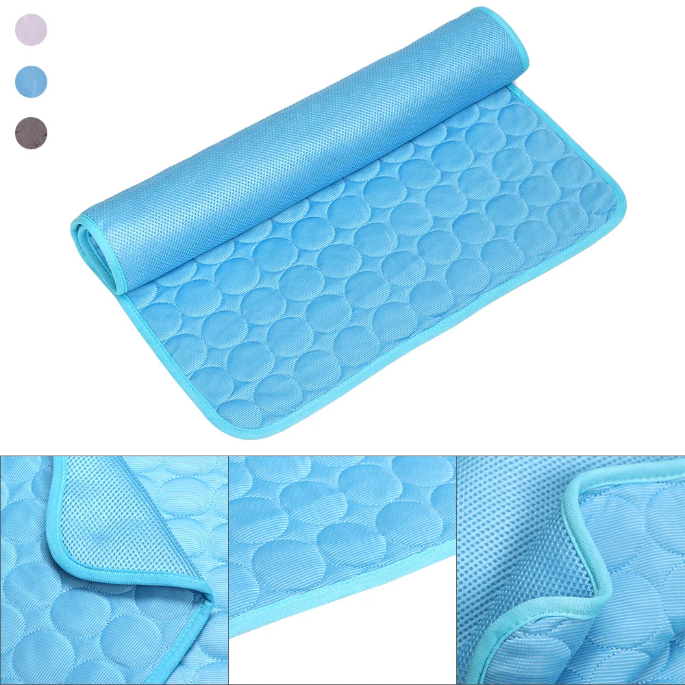 Pet Cooling Mat for Dogs & Cats – Ice Gel Pad, 5 Sizes Pet Cooling Mat HIP