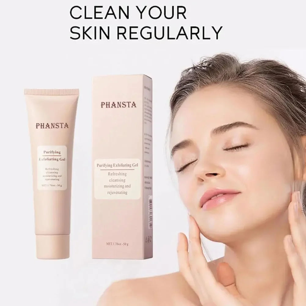 Face Exfoliating Gel – Deep Cleanse, Brighten & Moisturize Face Exfoliating Gel HIP
