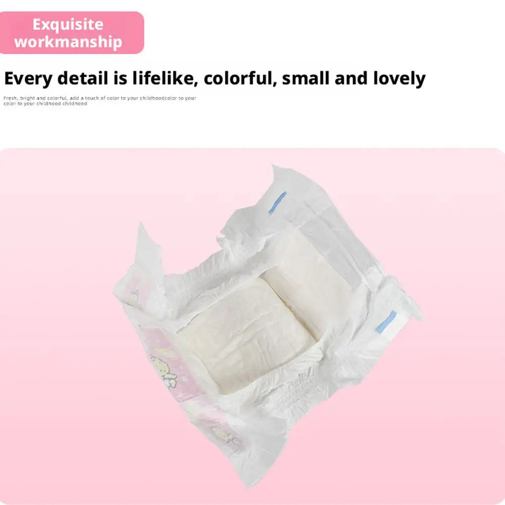 10pcs Diapers Baby Dolls Play House Diapers For 14-18 Inch Bebe Doll Accessories Toy Child Toy Gift Baby Dolls Decorate HIP
