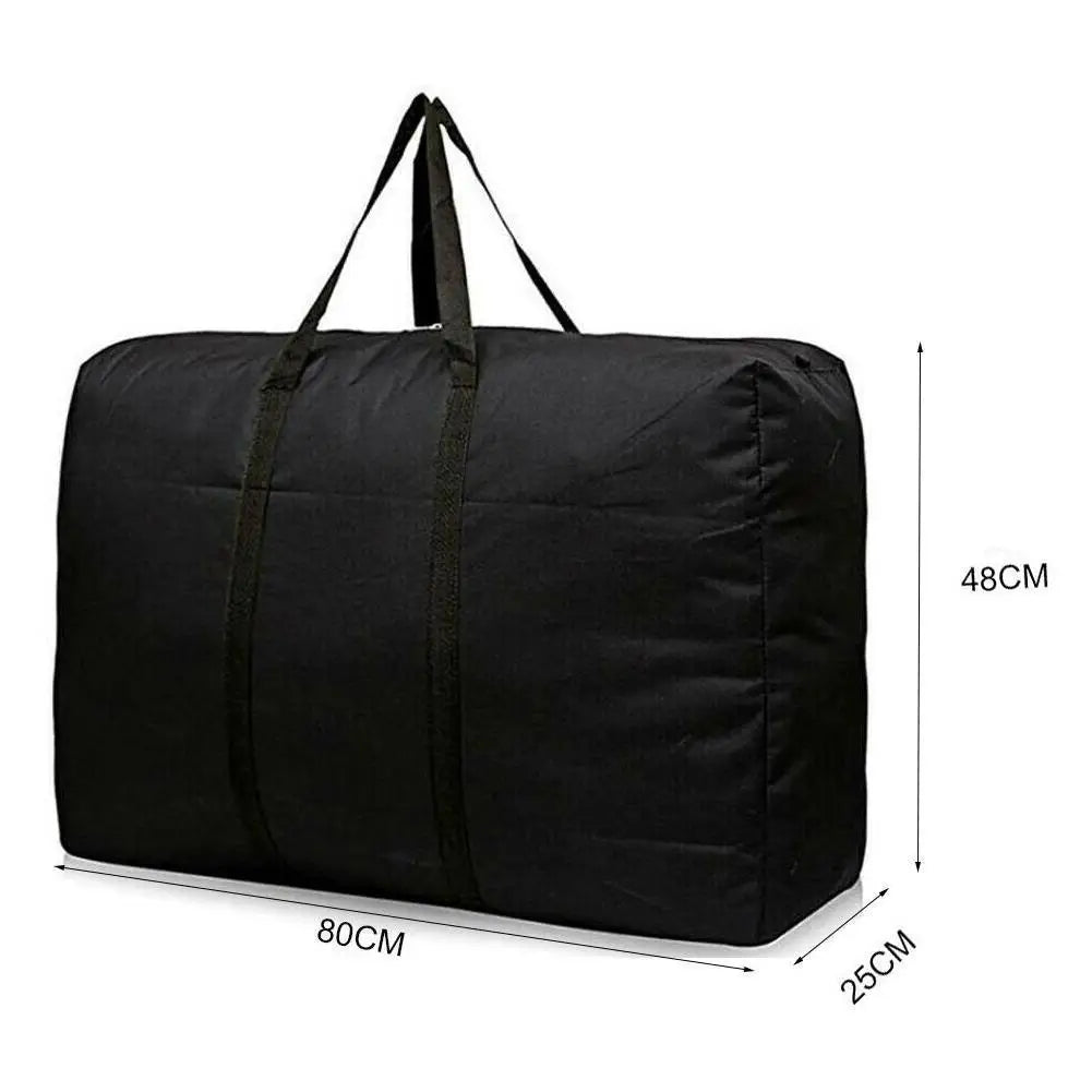 Oxford Weekend Bag Large Capacity Folding Duffle Bag Large Capacity Folding Duffle Bag Thin Portable Moving Luggage Bag HIP