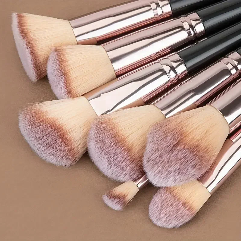 RUZOFO 3-15 Pc Soft Makeup Brush Set – Professional Beauty Kit Makeup Brush Set HIP