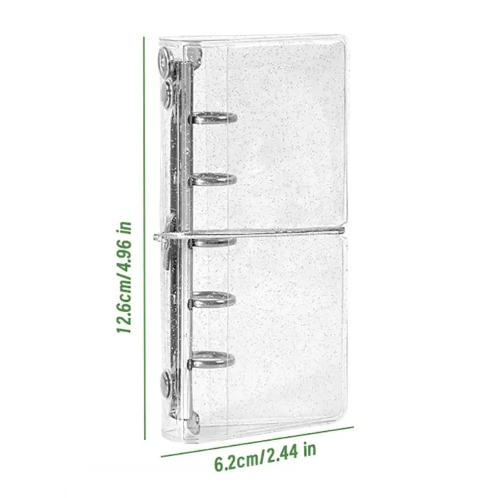 Transparent PVC Loose-Leaf Binder – Photo Card & Journal Organizer Loose-Leaf Binder HIP