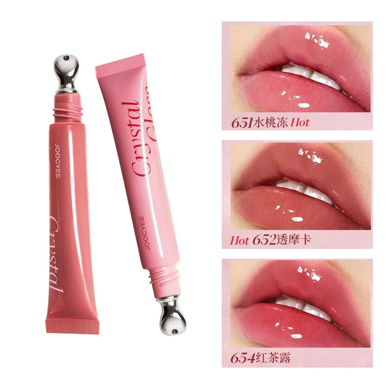 JOOCYEE Mirror Finish Lip Gloss – Moisturizing Lip Tint 8ml Lip Gloss HIP