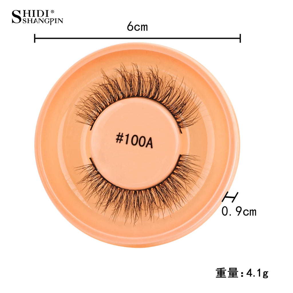 YSDO 1 Pair 3D Mink Eyelashes Cruelty Free Lashes Makeup Dramatic False EyeLashes Fluffy Full Strip Thick Long Lashes Faux Cils HIP