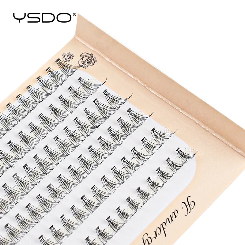120 Bundles Eyelash Extension Volume Natural Russian Faux Cils 6 Rows False Lashes Individual 10/20/30D Cluster Eyelashes Makeup HIP