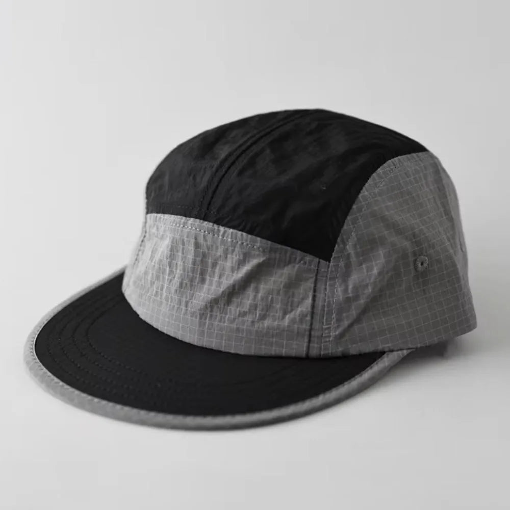 Quick-Dry 5-Panel Baseball Cap – Unisex Sun Hat | HIP Baseball Cap HIP Black