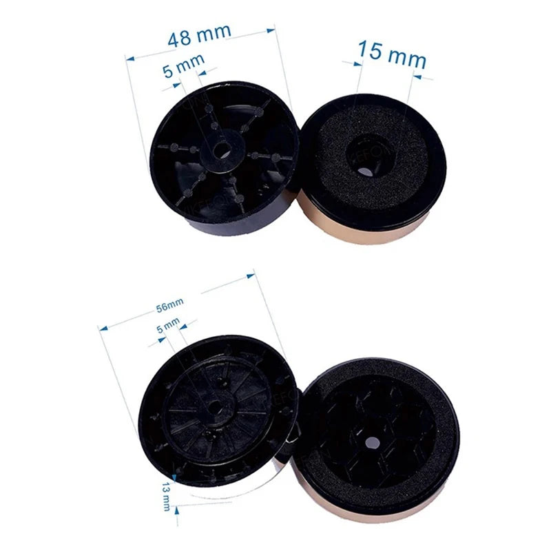 4-Pack HIFI Speaker Isolation Feet Pads – Shock Damping Stand Speaker Isolation Feet HIP