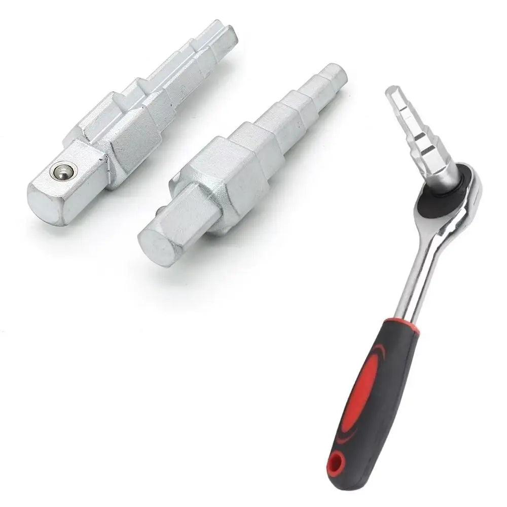 1/2" Carbon Steel Radiator Wrench – 5-Stage Ratchet Key Radiator Wrench HIP