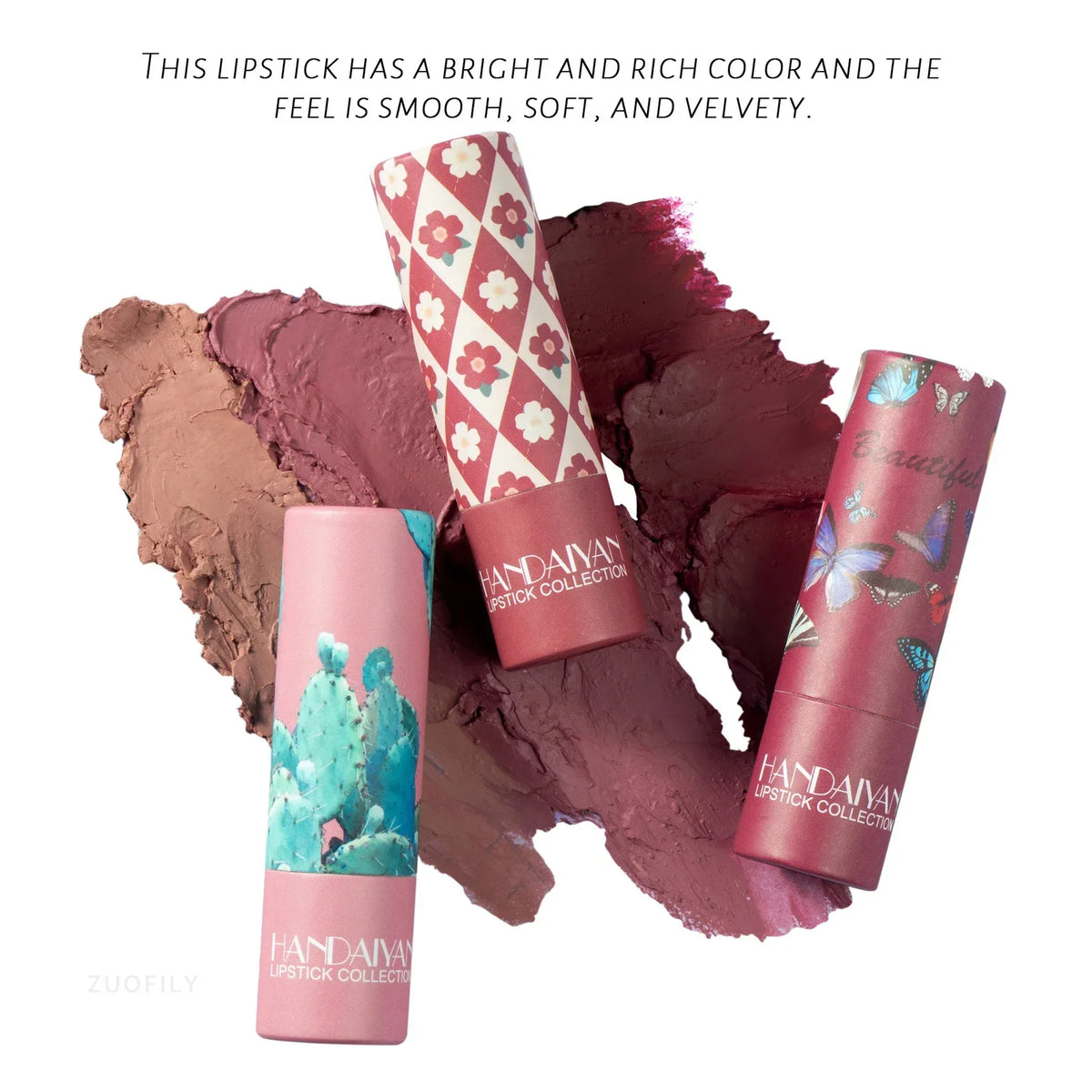 Lipstick Velvet Matte New Nude Moisturizing Tint Lip Balm Cream Pigment 8-color Luxury Lip Makeup Waterproof Cosmetic HIP