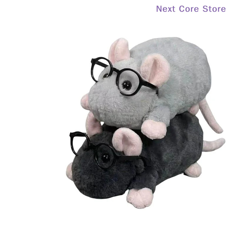 Cute Mouse Plush Pencil Case – Large Capacity Stationery Pouch Plush Pencil Case HIP