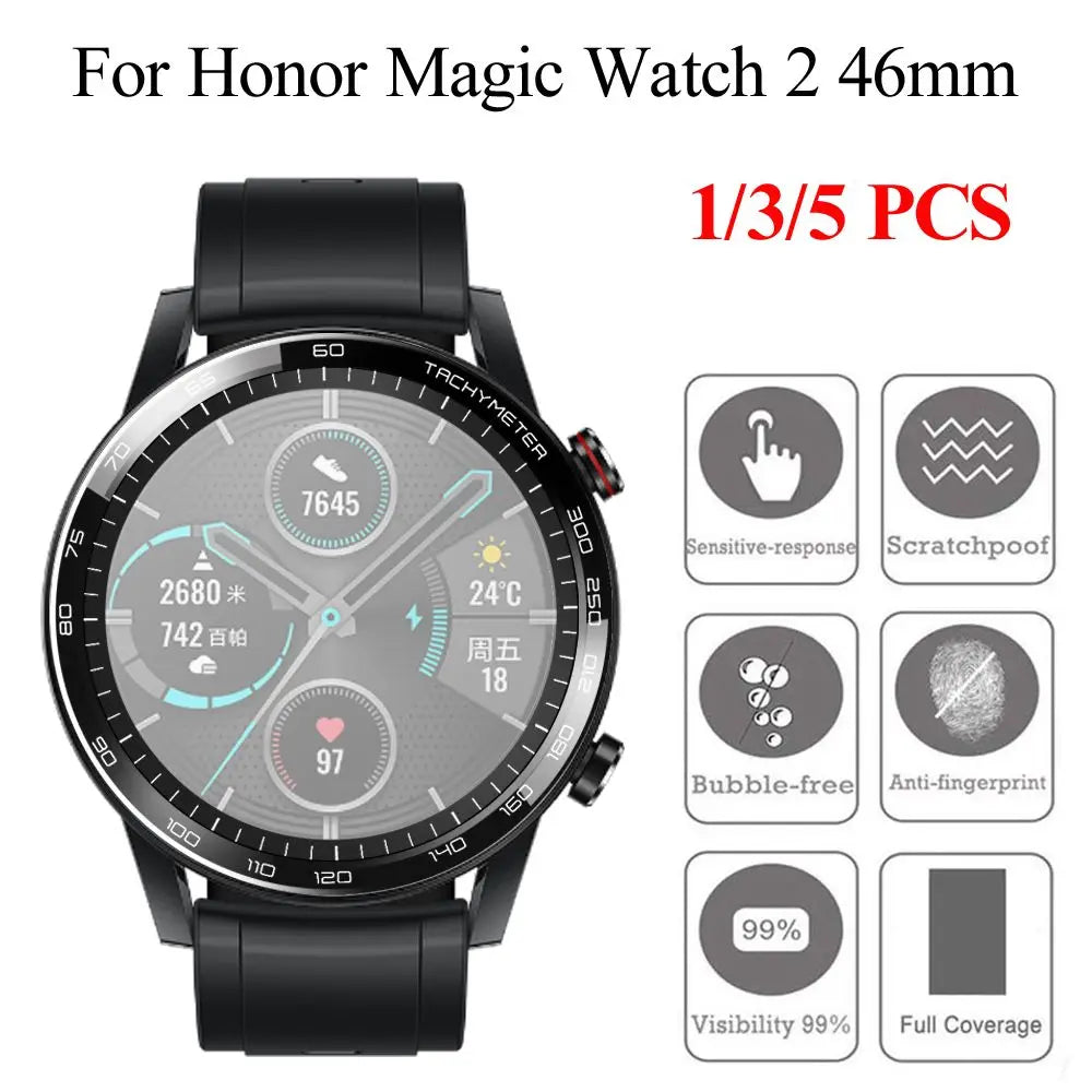 Honor Magic Watch 2 46mm 3D Curved Screen Protector Film Smartwatch Screen Protector HIP