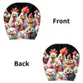 2-Pack Cartoon Chick Car Headrest Covers – Cute Interior Décor Car Headrest Cover HIP 1
