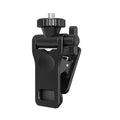 1/4" Screw Mount Mini Fill Light Clip – LED Selfie Clamp Fill Light Clip HIP black-Type1