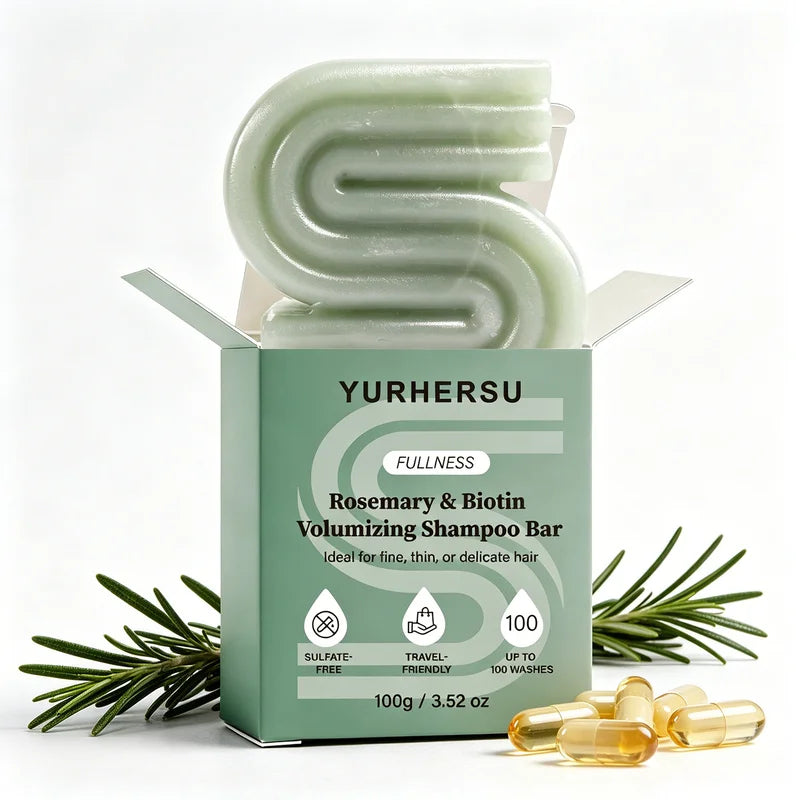 Rosemary & Biotin Shampoo Bar – Strengthen & Nourish Hair Solid Shampoo Bar HIP Anti-Itching
