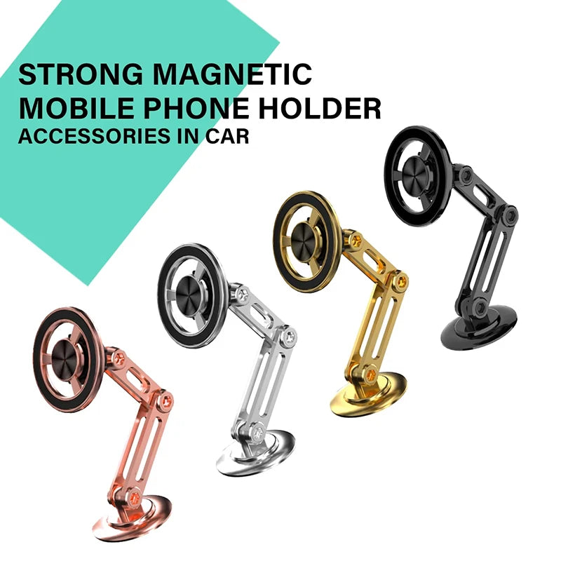 360° Magnetic Car Phone Holder – Air Vent Mount Foldable Car Phone Mount HIP