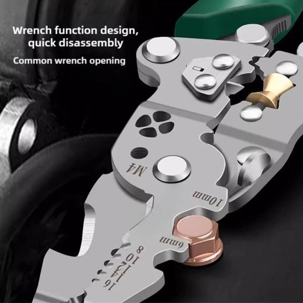 Foldable Wire Stripper & Crimper – Multifunctional Electrical Pliers Wire Stripper Pliers HIP