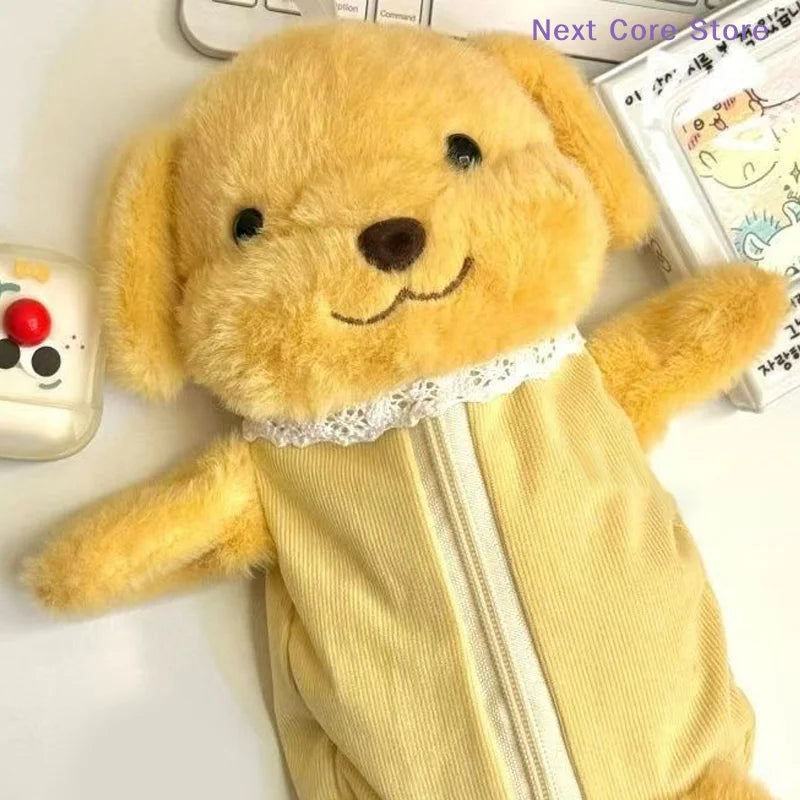 Cute Plush Pencil Case – Large Capacity Cartoon Pen Bag Plush Pencil Case HIP