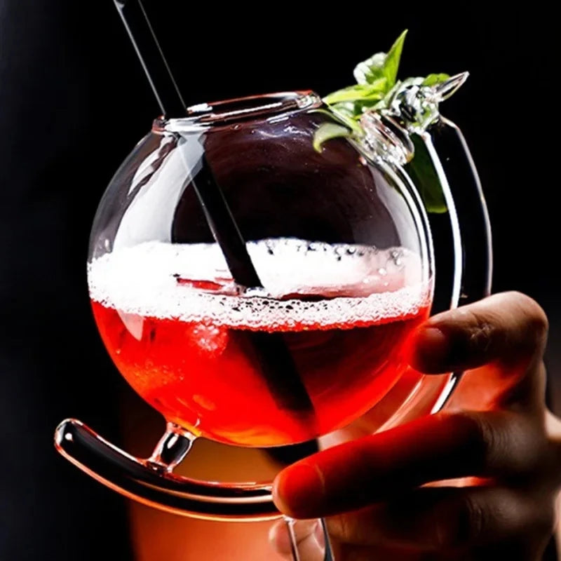 330ml Globe Cocktail Glass – Lead-Free Martini Cup | Bar & Party Cocktail Glass HIP