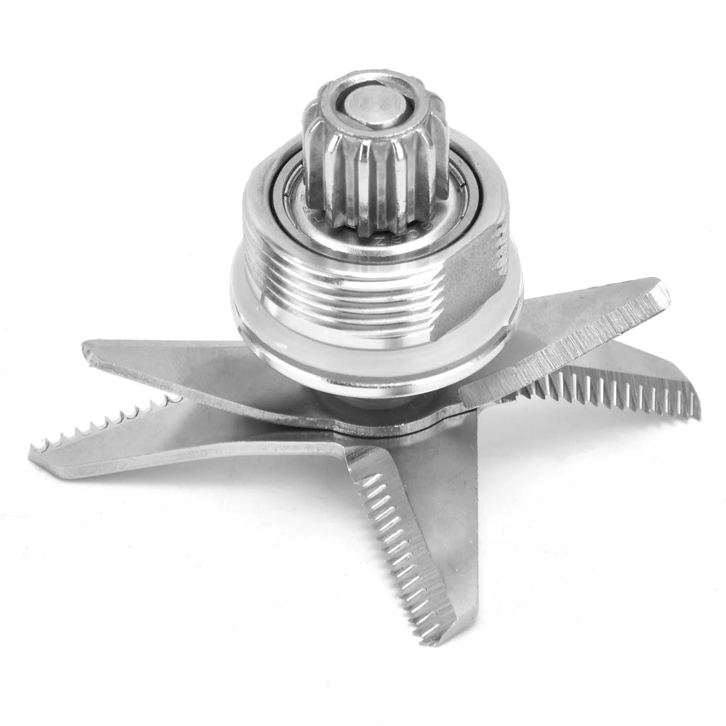 Blade Assembly Blender Blade Juicer Blade Stainless Steel Widen 6 Leaf Blade Juicer Blade Assembly Replacement Parts for Vitamix HIP