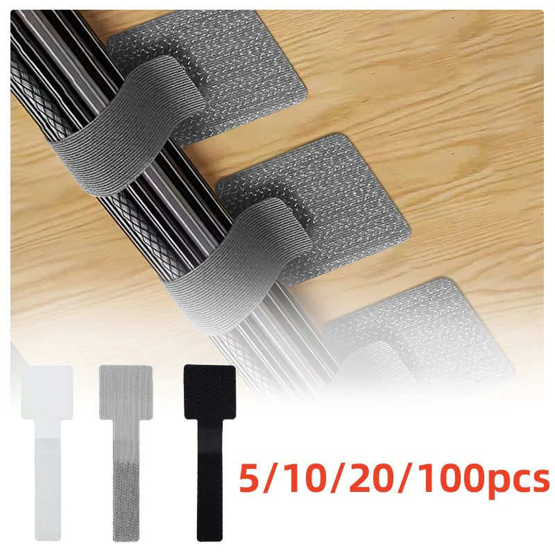 Reusable Nylon Cable Ties – Wire & Cord Organizer Straps Cable Organizer Ties HIP