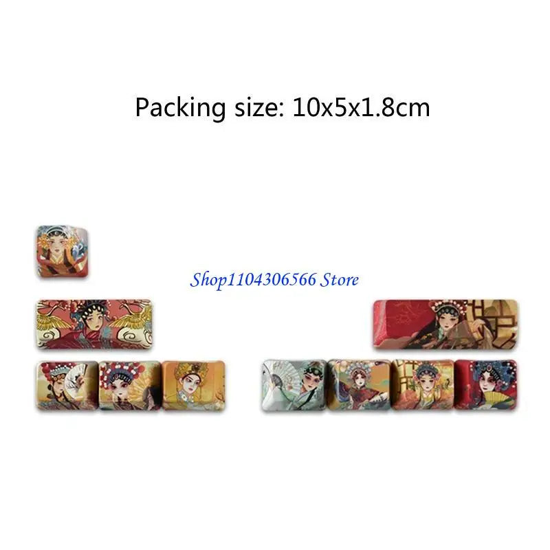 CMYK Dye Sublimation PBT Keycaps – 10 PCS OEM Profile MX Mechanical Keyboard Keycaps HIP