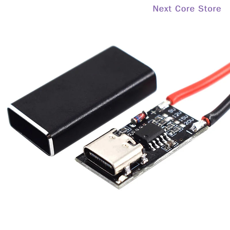 PD/QC Fast Charge Trigger Decoy Board – Type-C 9V 12V 15V 20V USB Charge Trigger Module HIP No plug